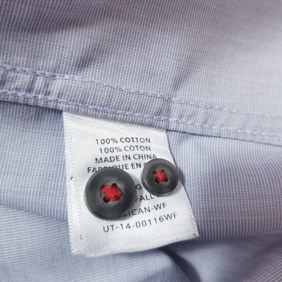 Untuckit Gray Collared Button Down Shirts Long Sleeves - Picture 9 of 11